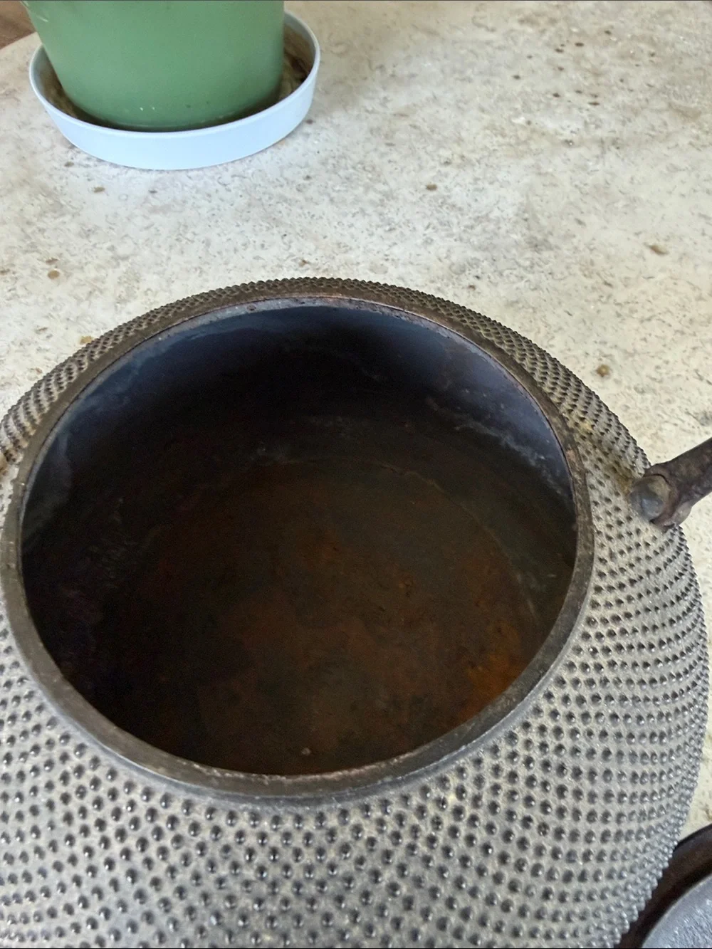 Cast Iron Teapot Kettle - Black